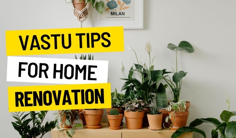 Vastu-based home renovation layout with directional energy flow